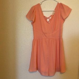 Coral Romper